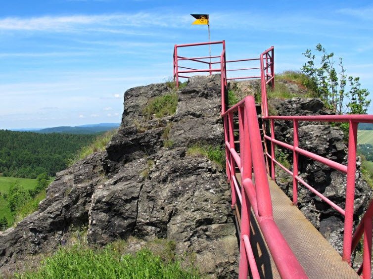 Tollenstein Castle Ruins, Jiřetín pod Jedlovou, Czech Republic (Czechia)